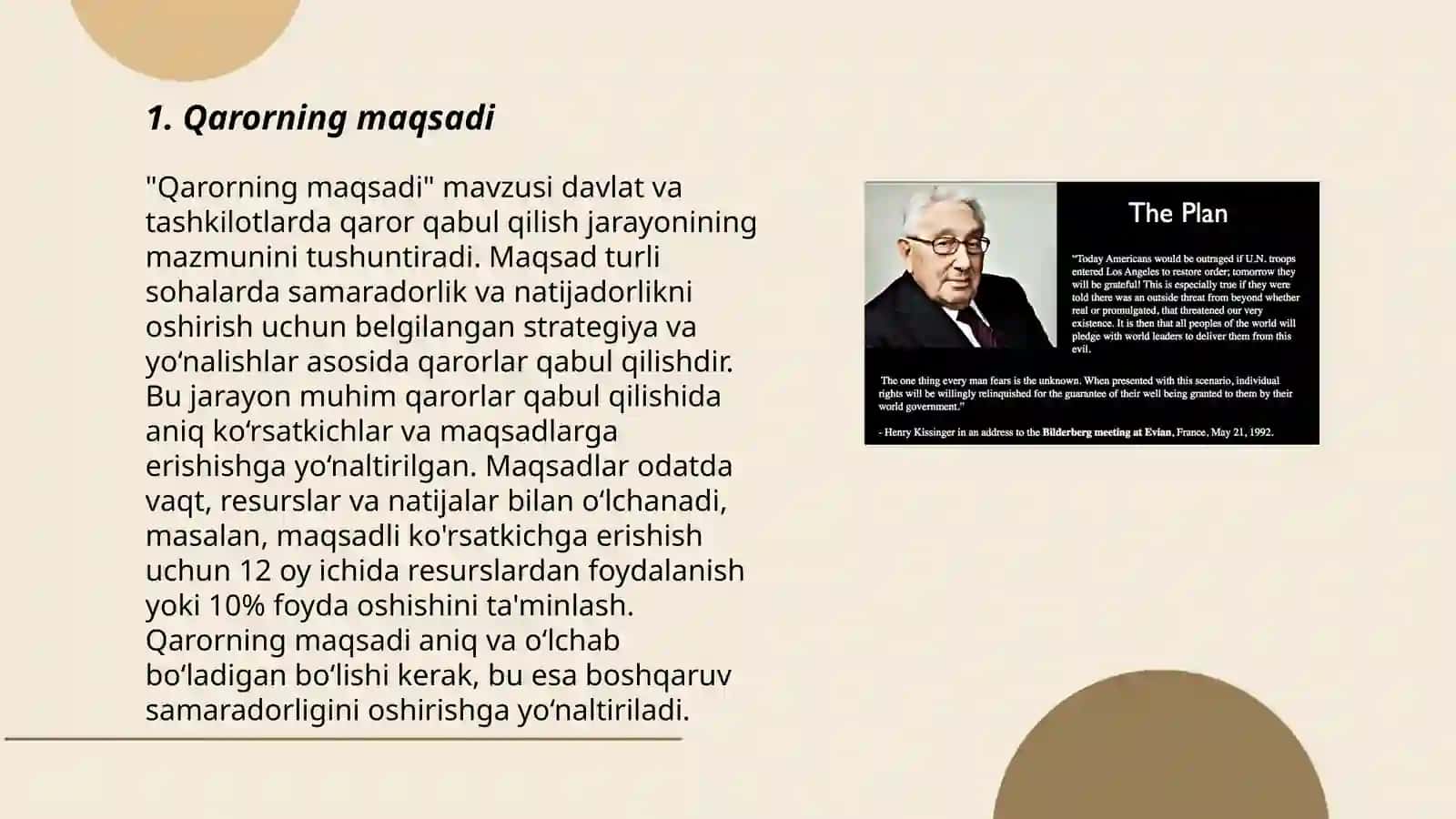 Qarorning maqsadi 3