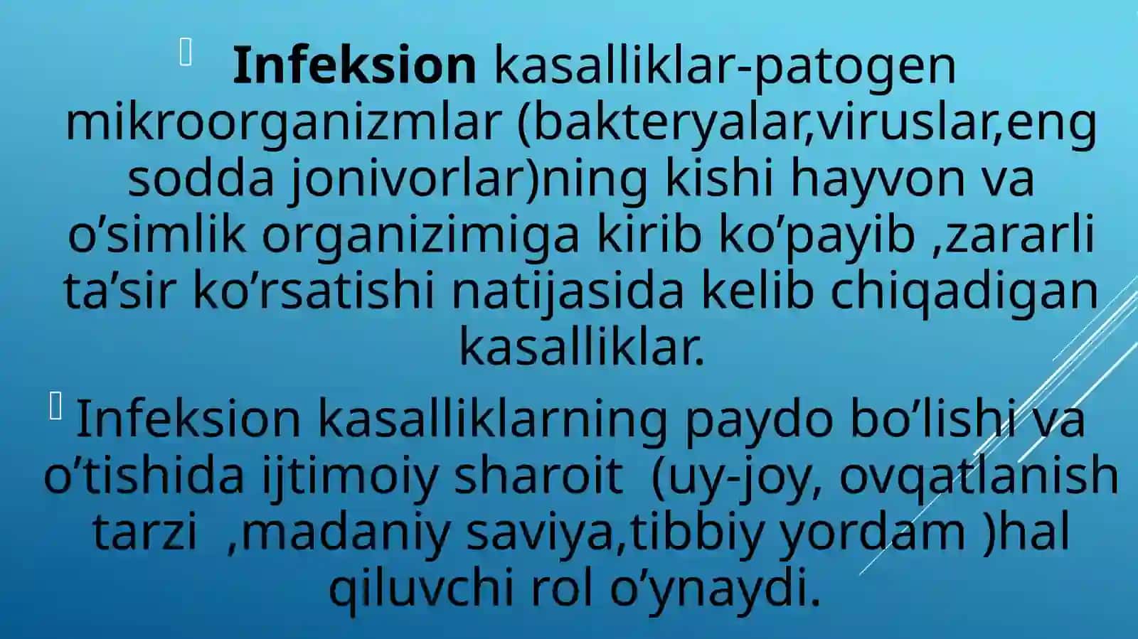 O’tahavfli infeksialar va epidemiyaga qarshi choratadbirlari 3