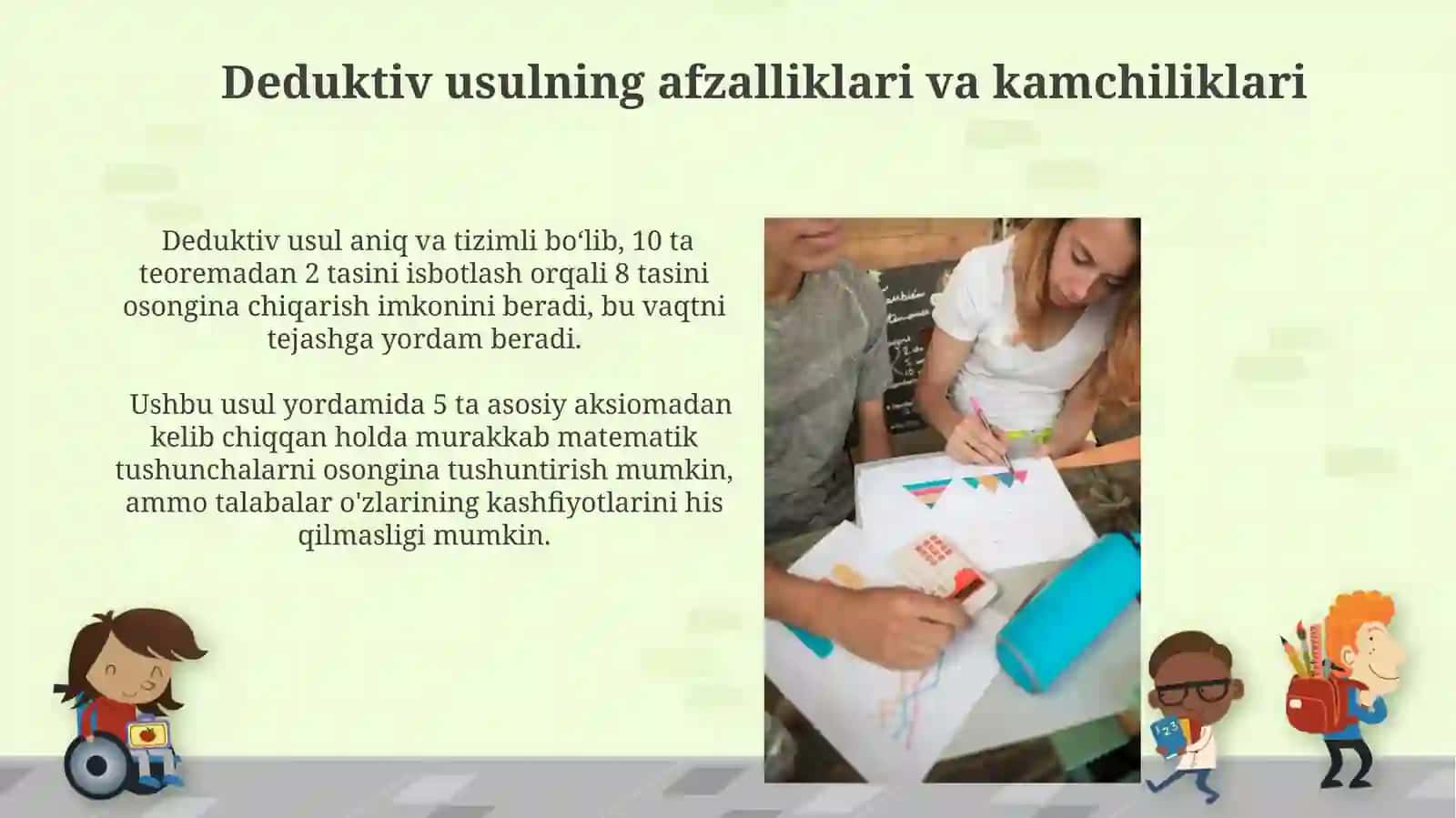 Matematika o‘qitishda induksiya detuksiya metodlari 3