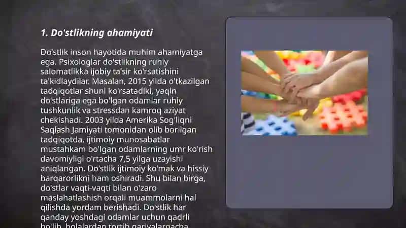 Do'stlik 3