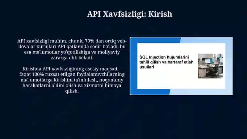 API xavfsizligi:tokenlar, rate limitingvaHMAC 3