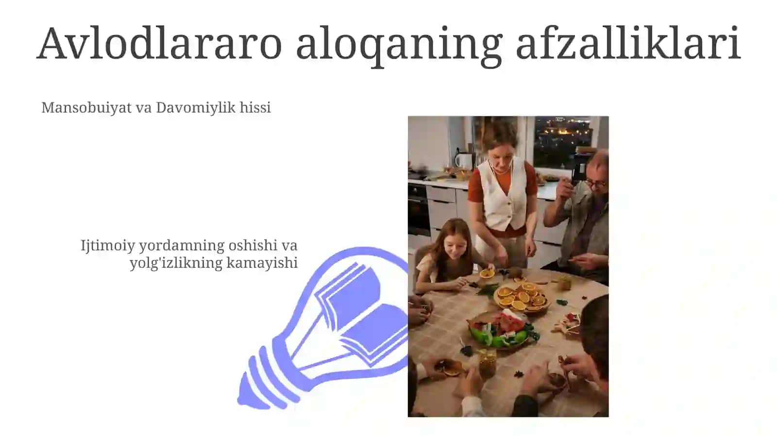 Kasbtanlashda oilaviy an'analarning ahamiyati 3