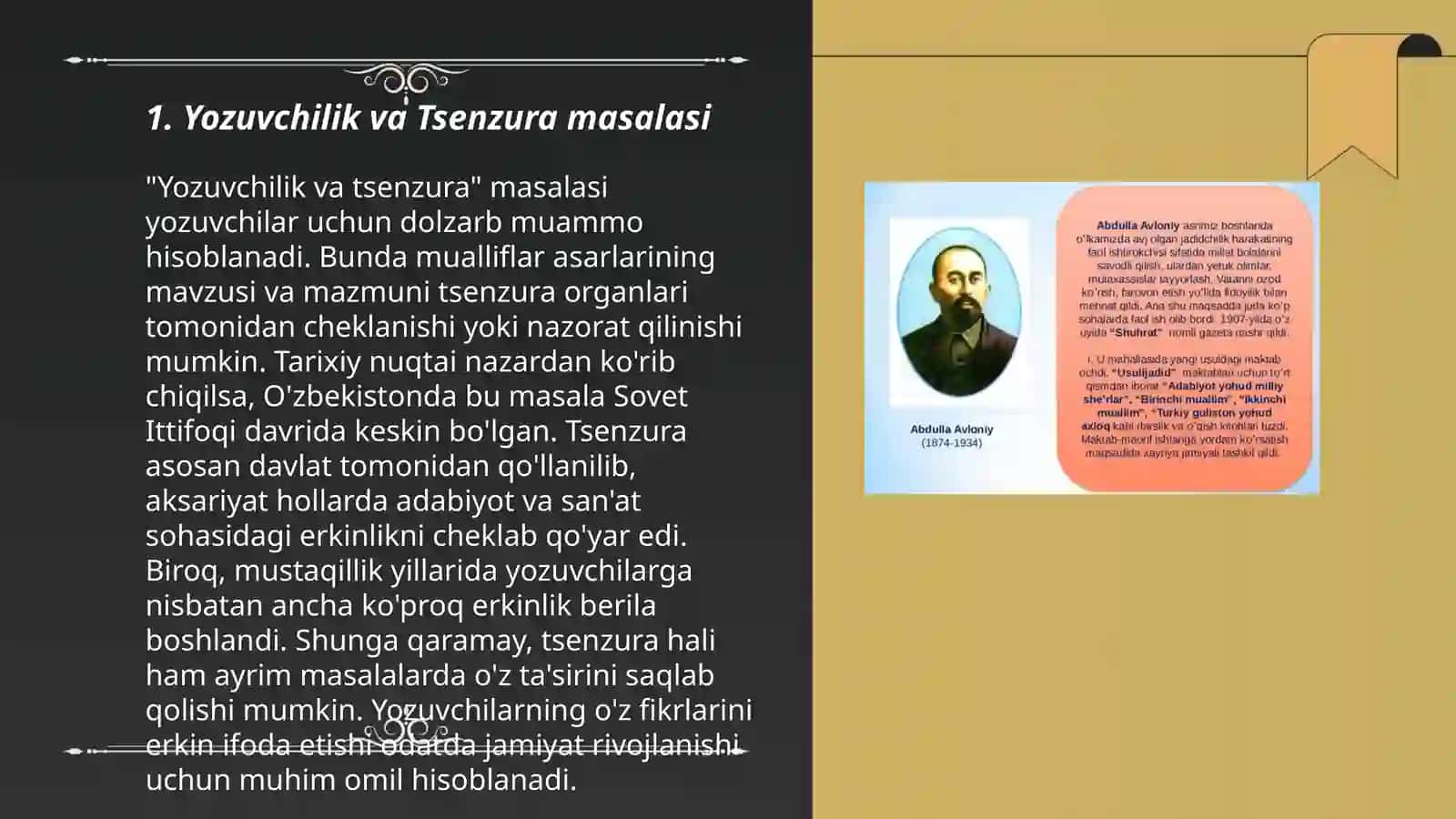 Mixail Bulgakovning "Usta va Margarita" asarining Tsenzura va Yozuvchilik masalasi 3