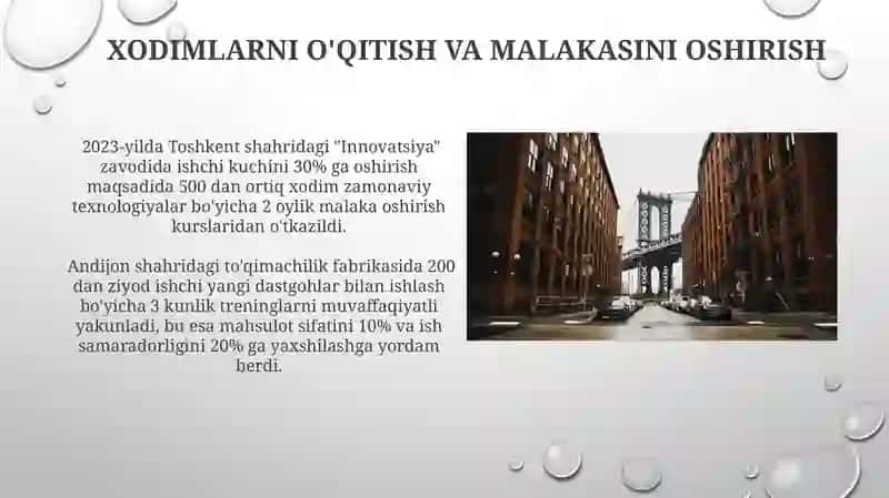 Zamonaviy texnologiyalarni qo'llash istiqbollari 3