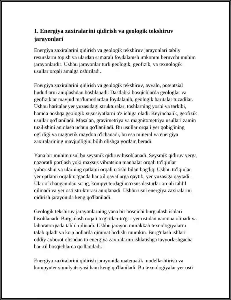ENERGETIKA ZAXIRALARIDAN FOYDALANISH JARAYONLARI 3