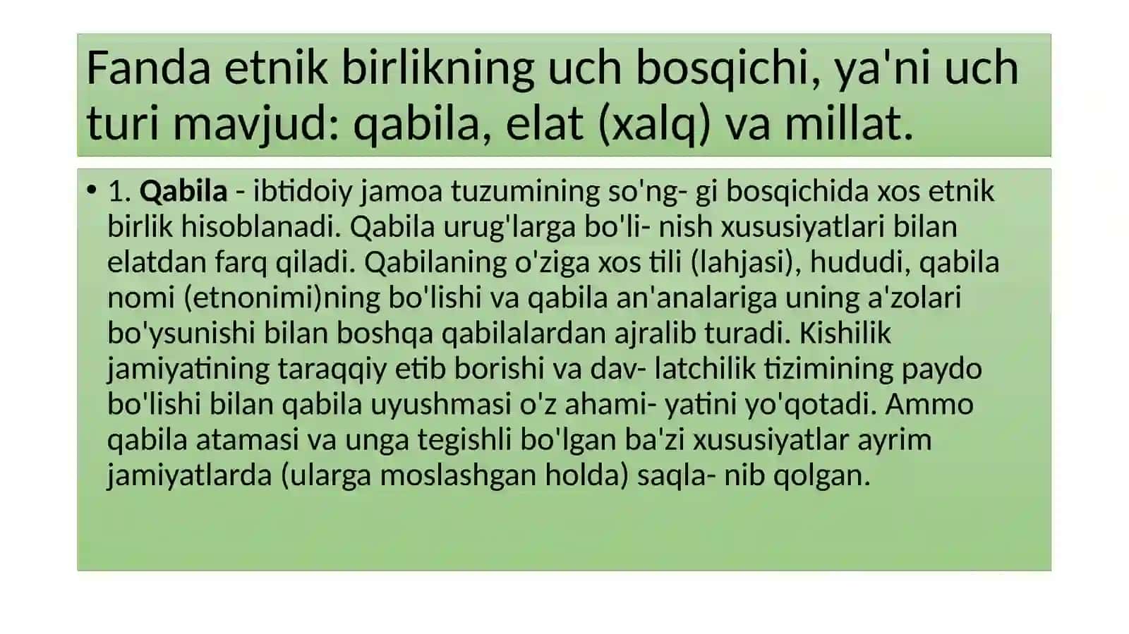 ETNOGENEZ VA ETNIK TARIX MASALALARI 3