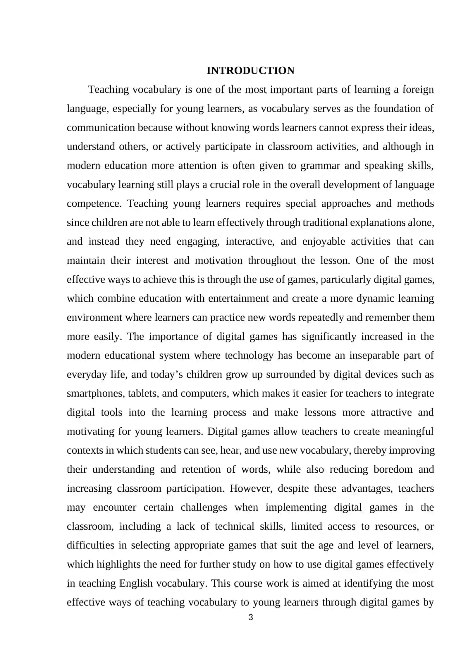 Improving Reading Fluency and Comprehension in Grade 6 3