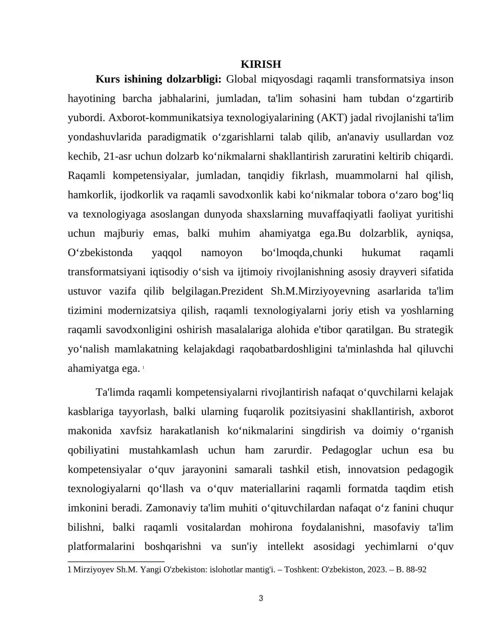 "TA'LIMDA RAQAMLI KOMPETENSIYALARNI RIVOJLANTIRISH" 3