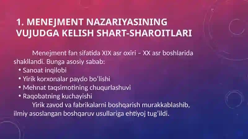 MENEJMENT NAZARIYASINING SHAKLLANISH BOSQICHLARI 3