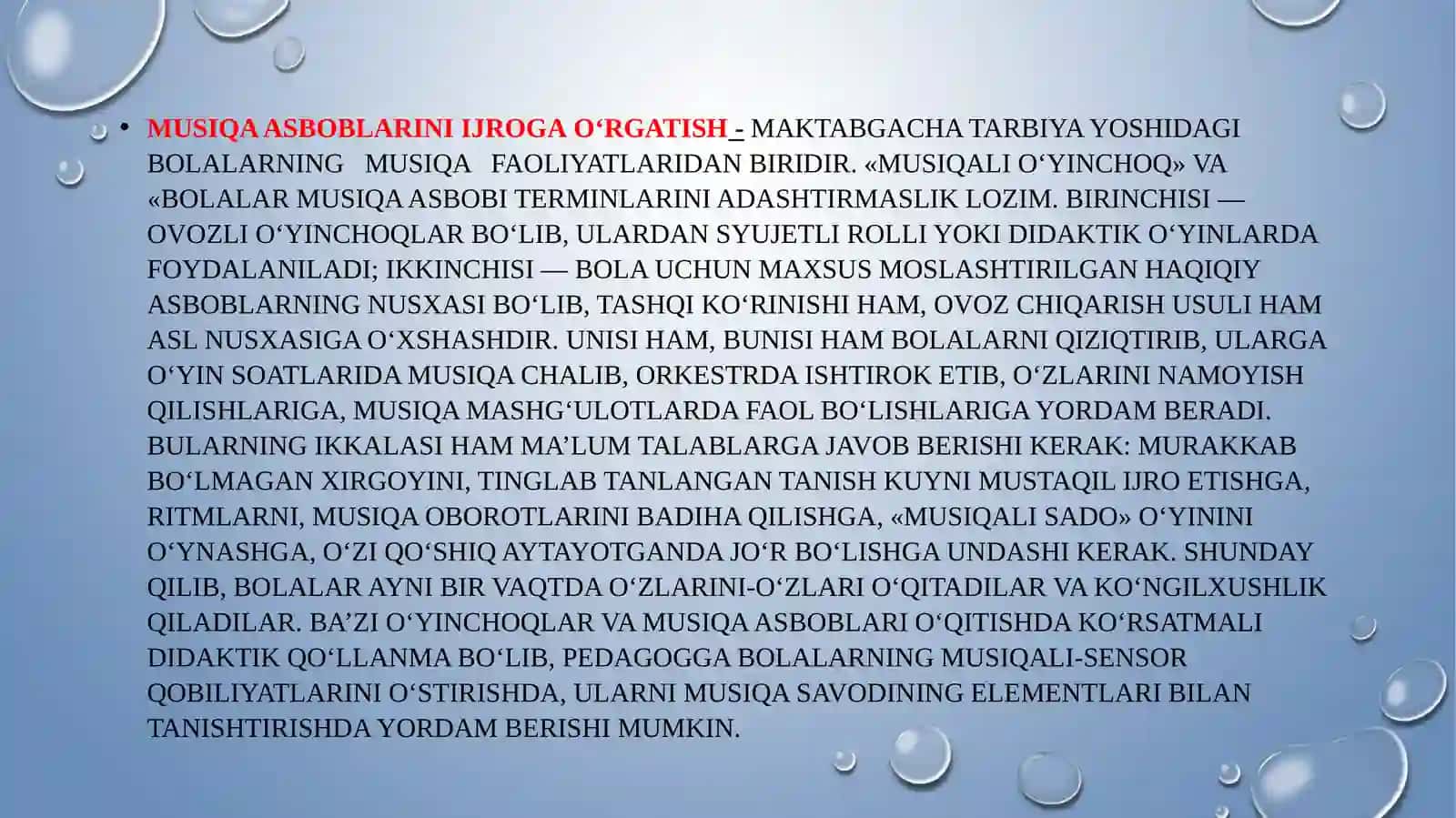 Bolalarni Musiqa Cholg'u Asboblarida Ijrog'a O'rgatish Metodlari 3