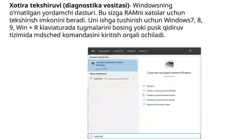 Xotira qurilmalari bilan ishlash 3