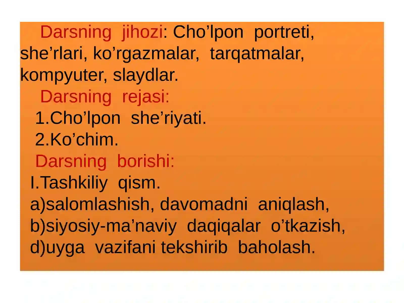 Cho’lpon  she’riyati 3
