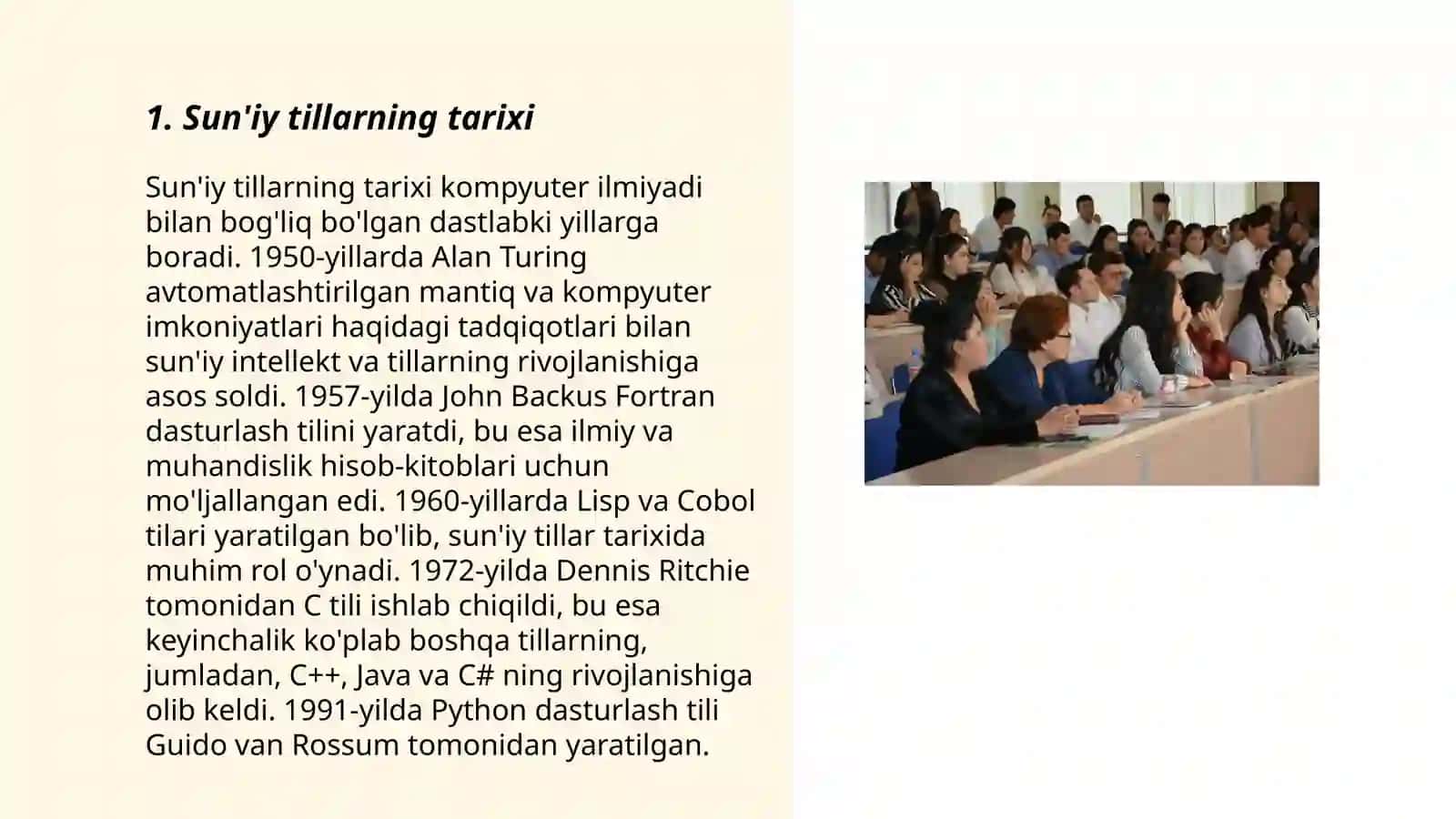 Sun'iy tillar 3