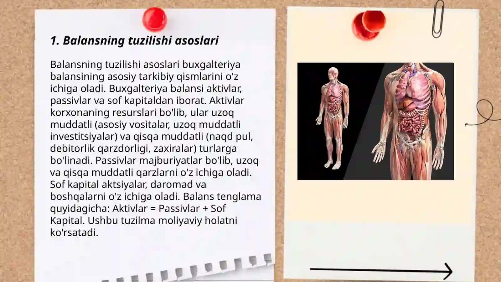 Balansning tuzilishi va uning moddalari 3