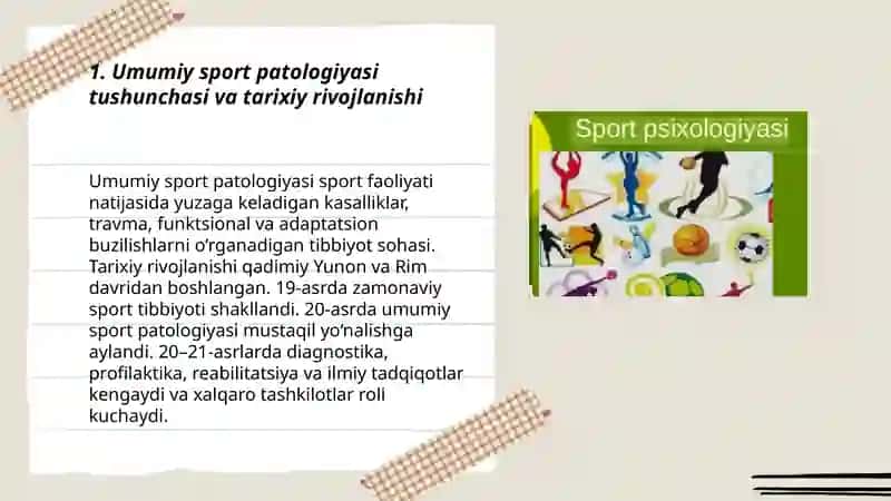Umumiy sport patologiyasi asoslari 3