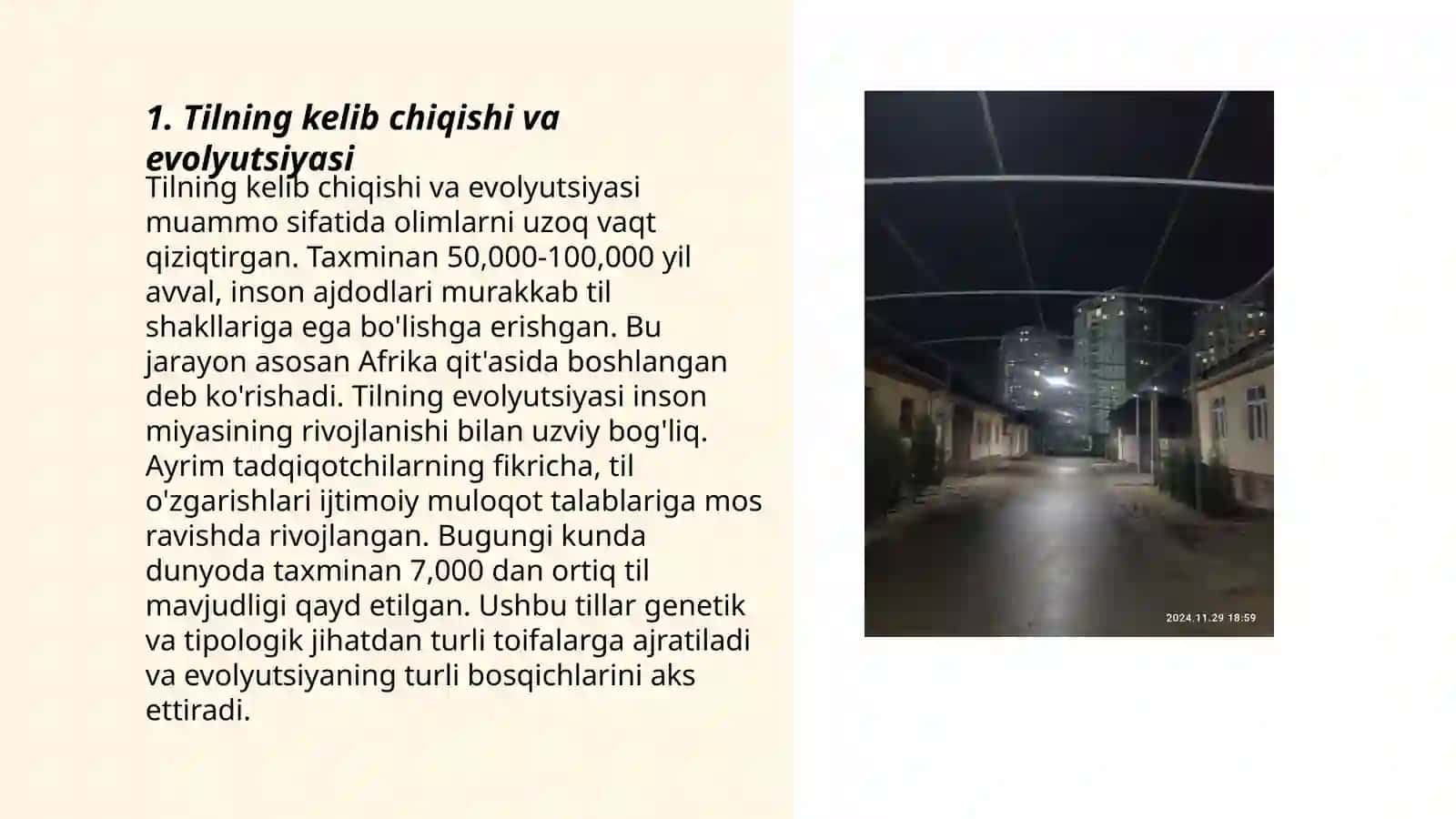 Til Haqida Qiziqarli Maʼlumotlar 3
