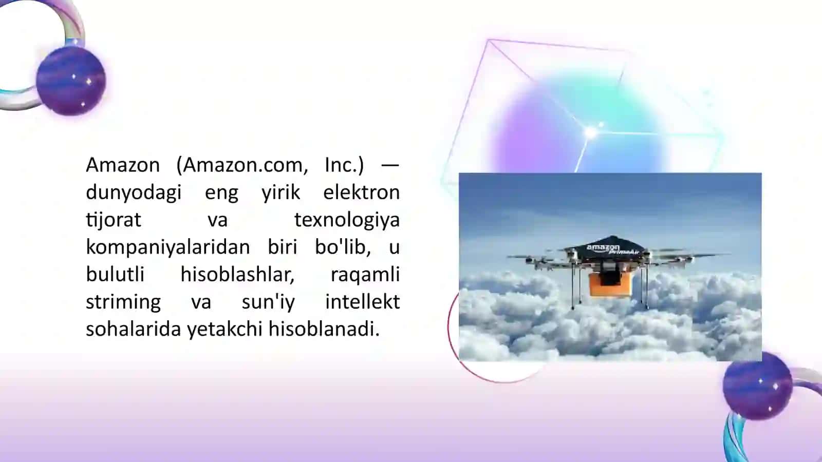 AMAZON KOMPANIYASI 3