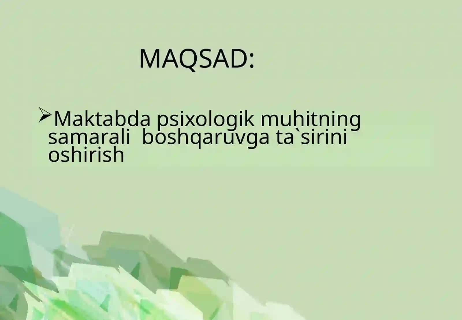 MAKTABDA PSIXOLOGIK MUHITNING SAMARALI BOSHQARUVGA TA`SIRI 3
