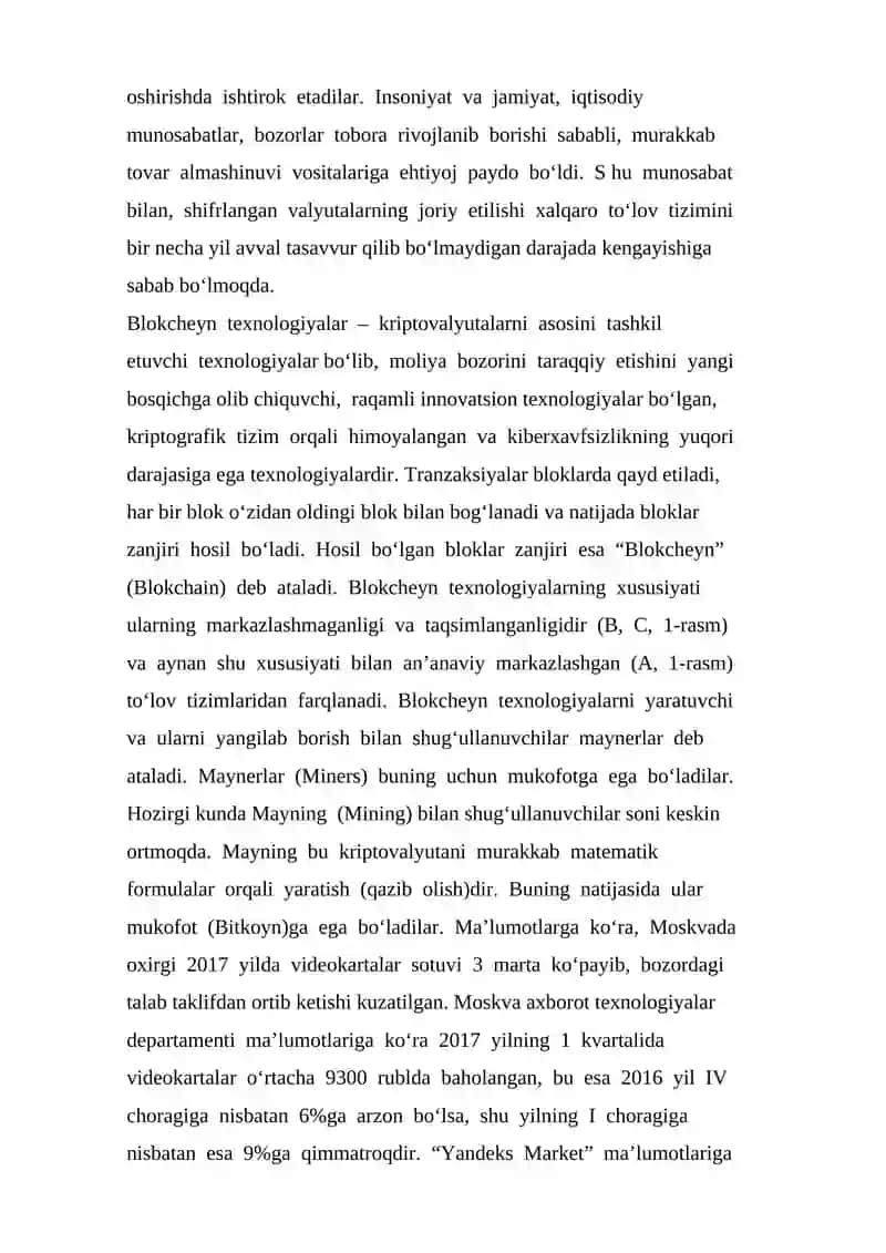 Kriptovalyutalar bozori 3