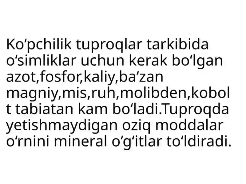 Dehqonchilikni kimyolashtirish muammolari 3