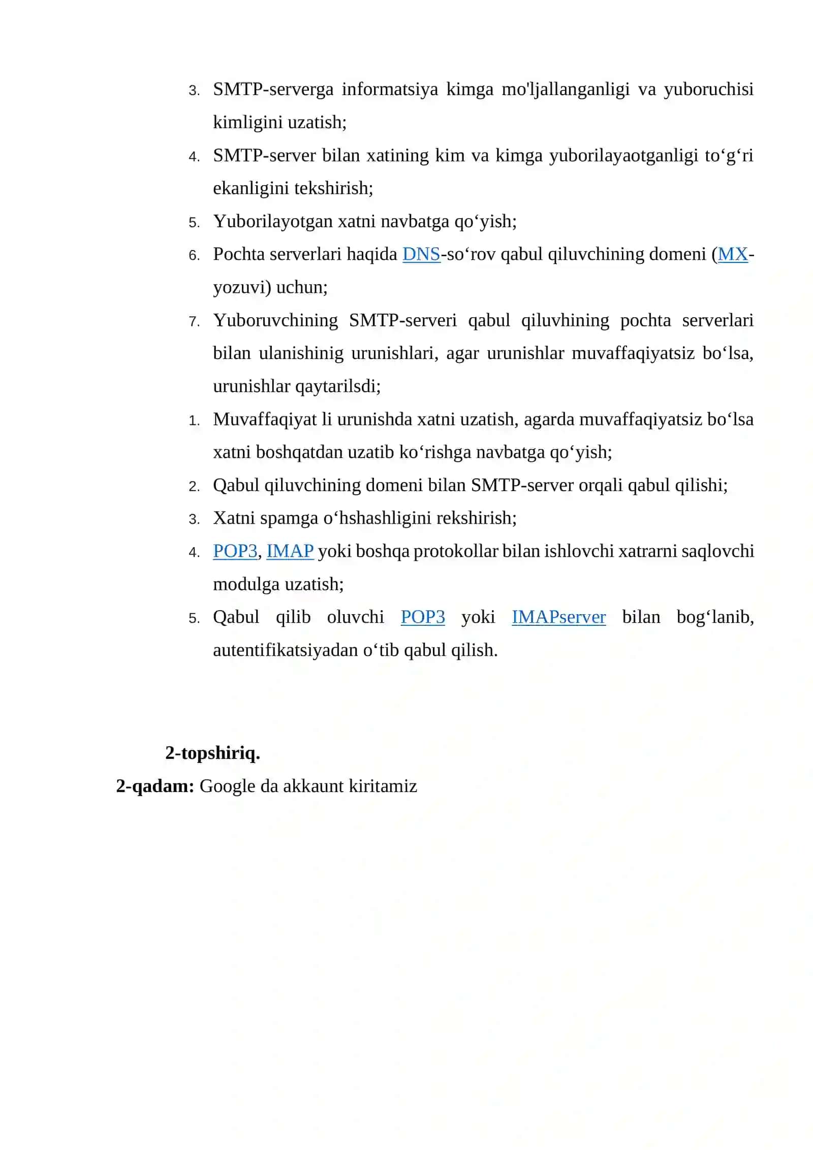 Internet tarmog`i xizmatlari 3