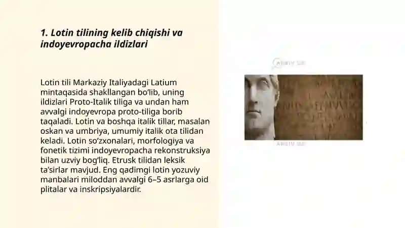 Lotin tili tarixi 3