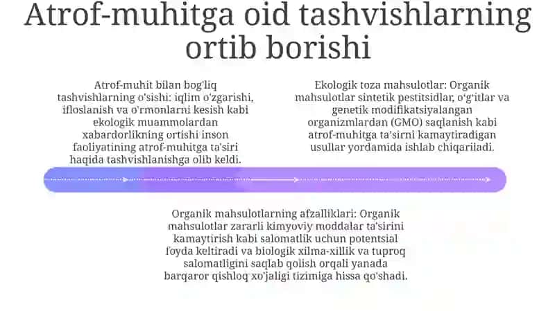 Ekologik Toza Mahsulotlar 3
