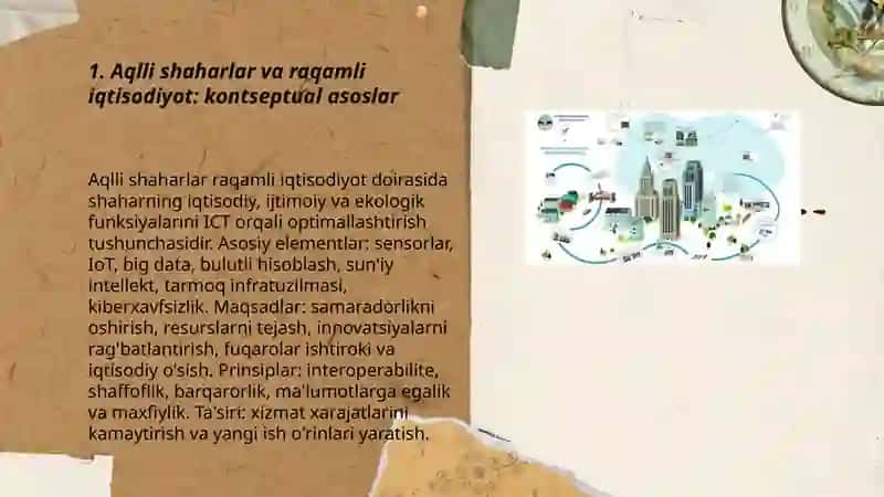 Aqlli shaharlar va raqamli iqtisodiyot: kontseptual asoslar 3