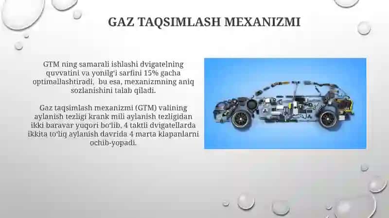 Gaz Taqsimlash Mexanizmi 3
