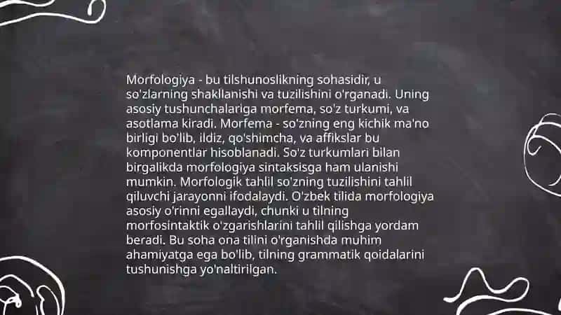 Grammatika-til strukturasini o'rganish 3