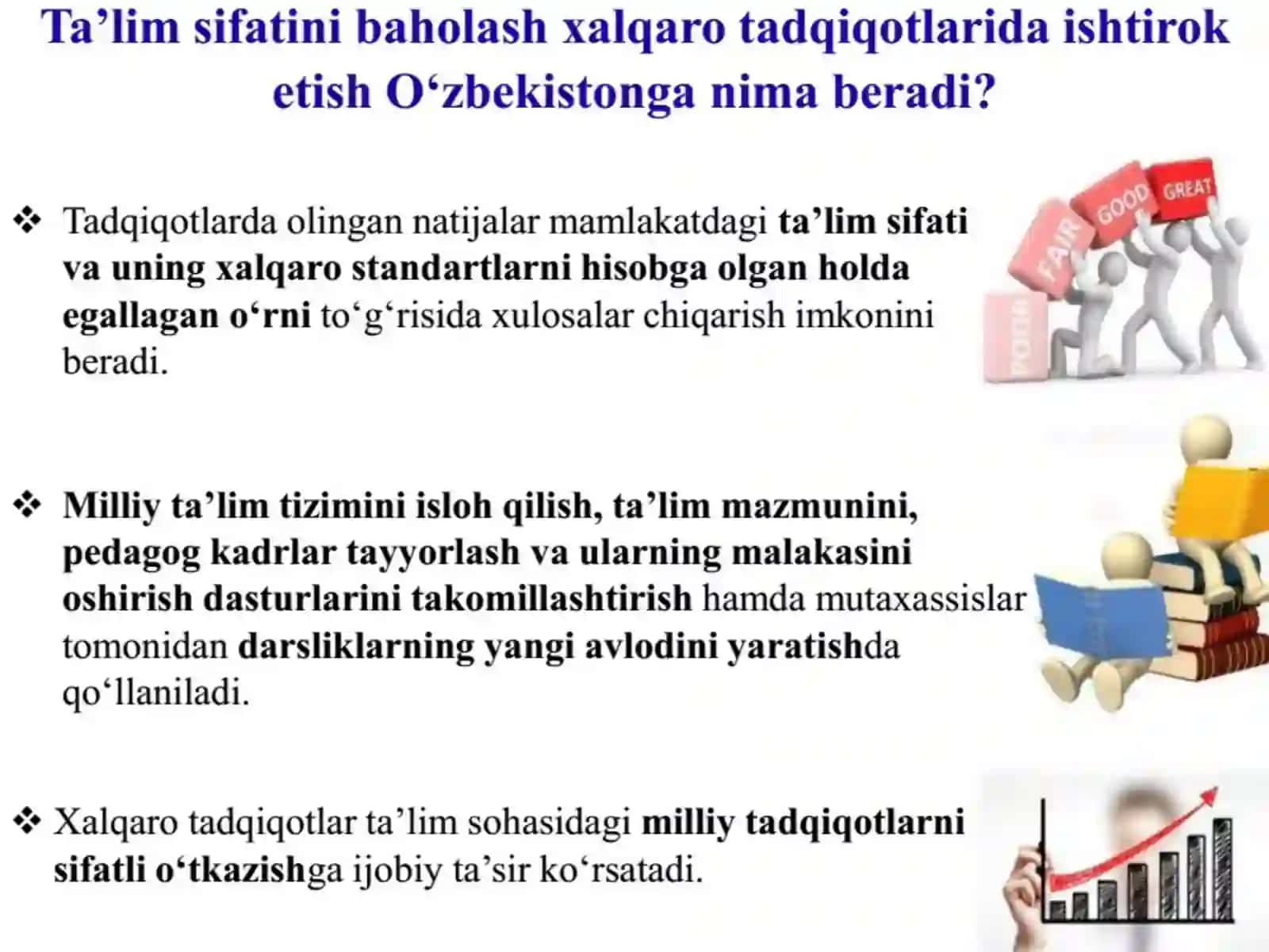 “PISA va TIMSS xalqaro baholash Dasturlari” 3