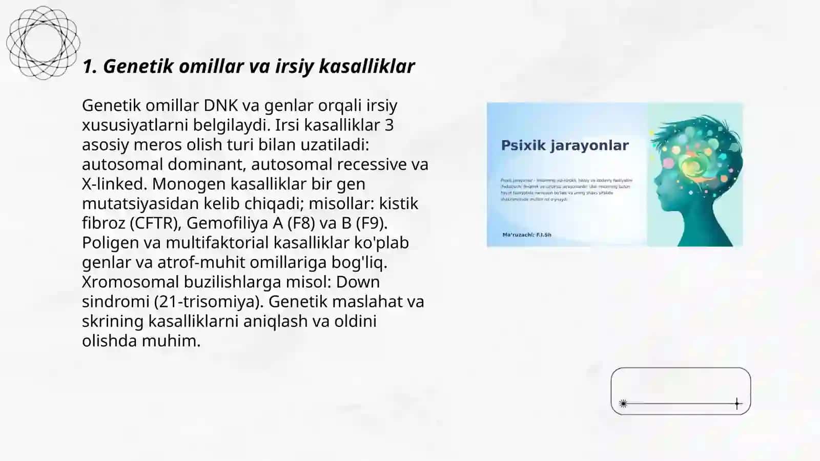 Salomatlikning biologik va ijtimoiy omillari 3