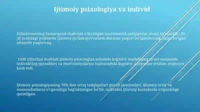 Shaxs psixologik bilish predmeti sifatida 3