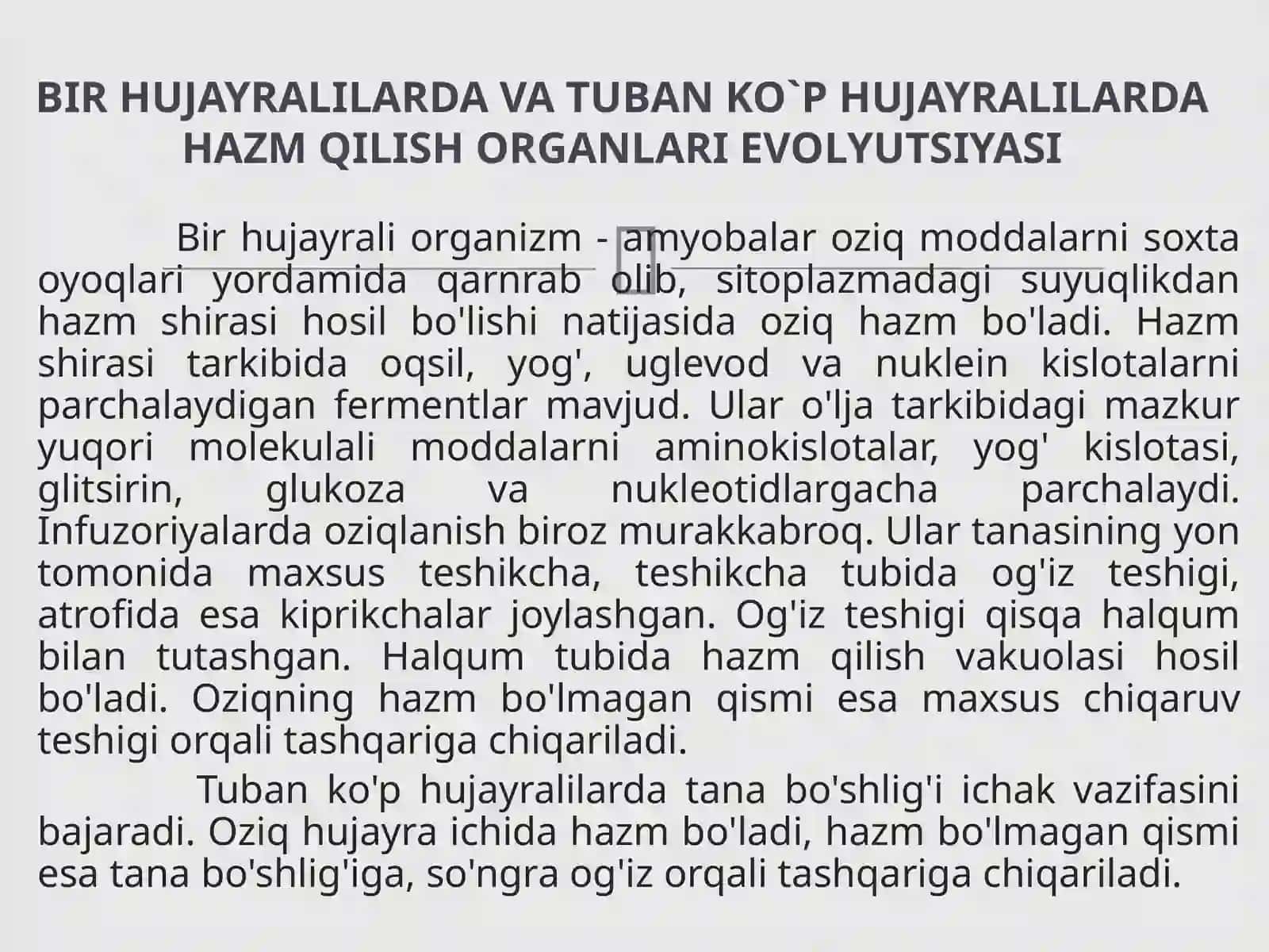 HAYVONLARN1NG HAZM QILISHORGANLARIEVOLUTSIYASI 3