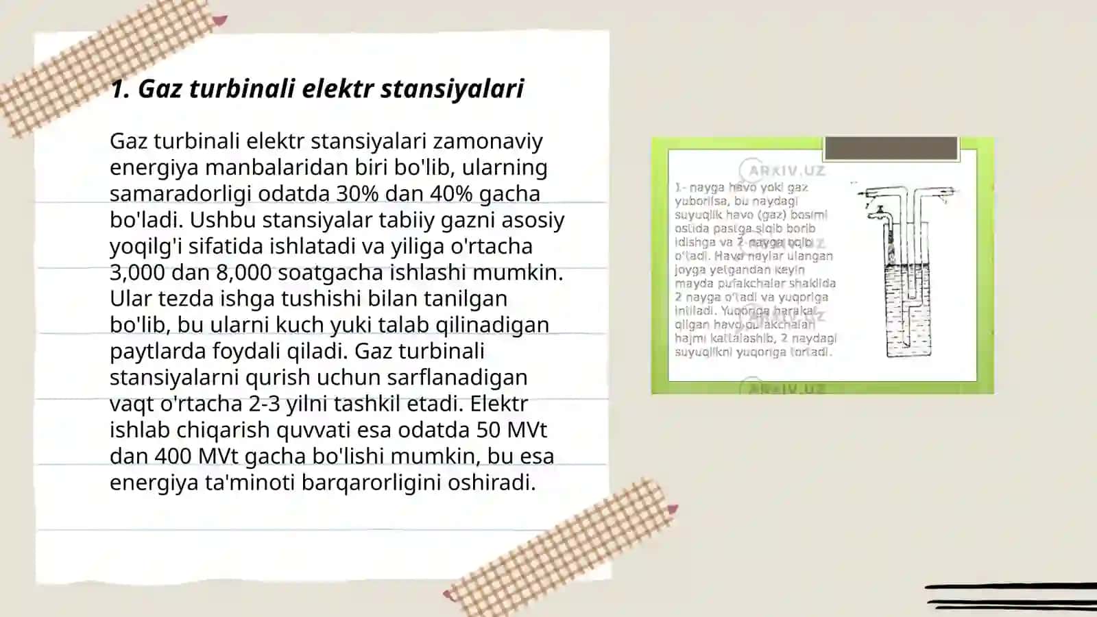 Gaz turbinali elektr stansiyalari 3