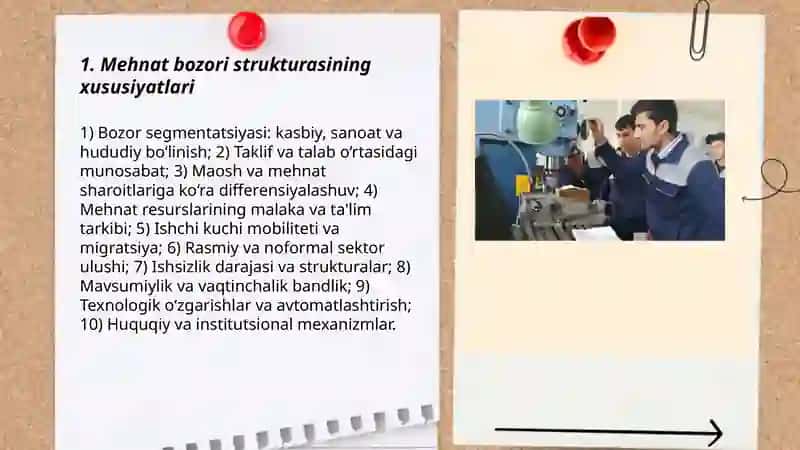 Mehnat bozori va korxonalarda mehnat resurslaridan foydalanish 3