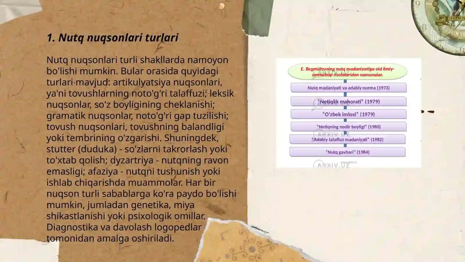 Nutq nuqsonlarini tasniflash 3