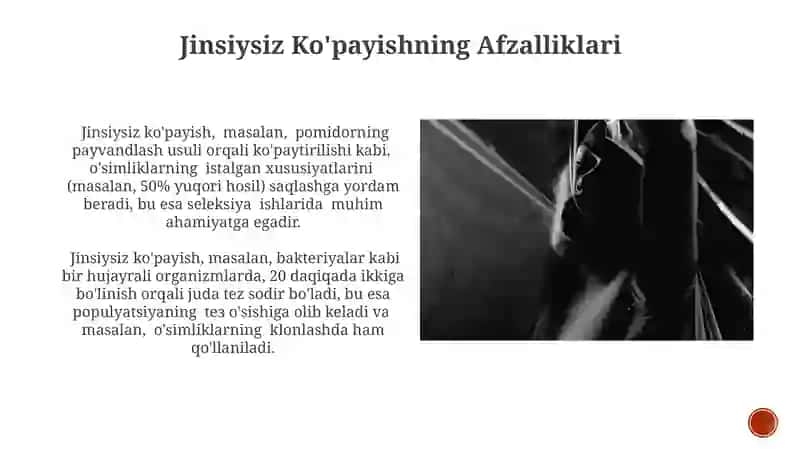 Jinssiz va jinsiy koʻpayishi 3