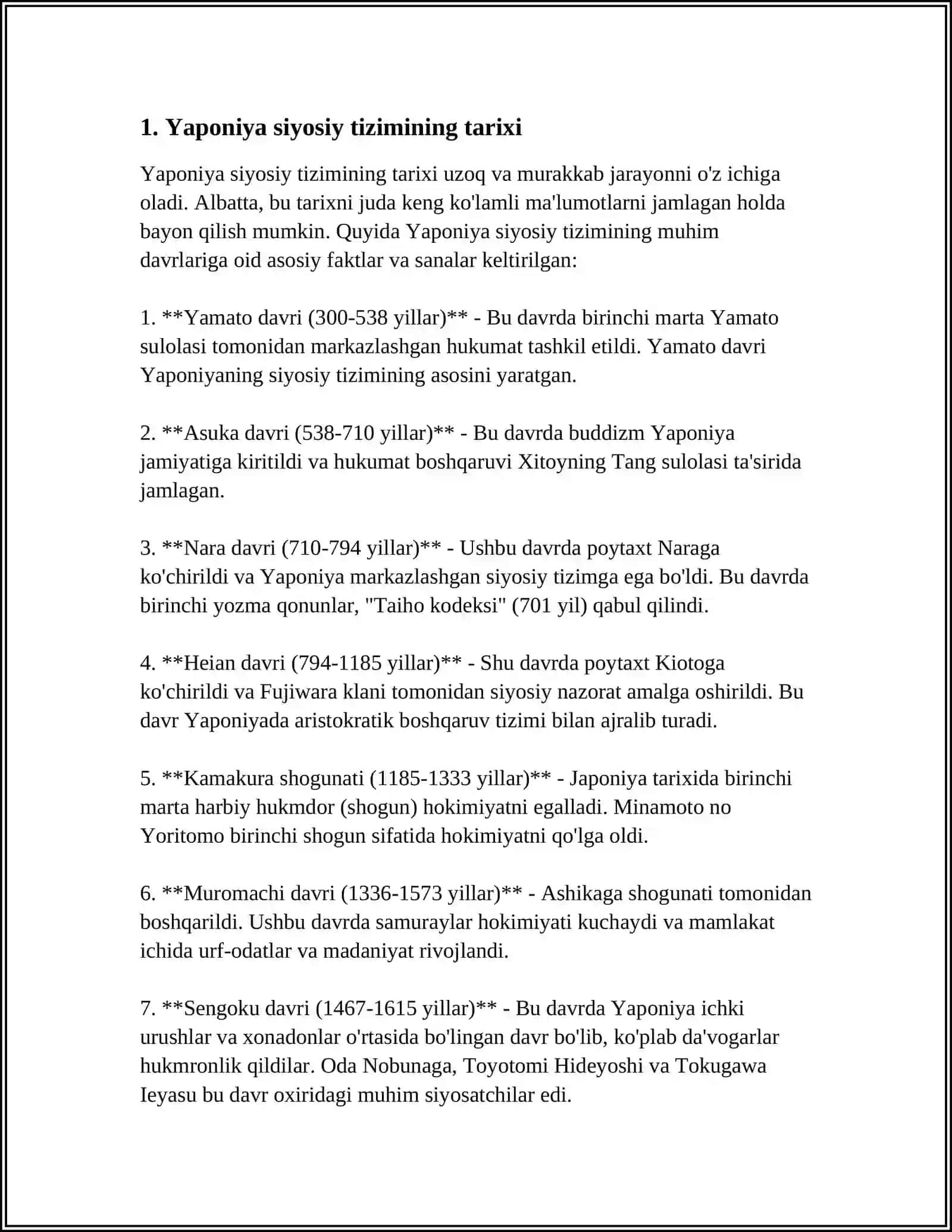 YAPONIYA SIYOSIY TIZIMI HAMDA UNDAGI SIYOSIY JARAYONLAR VA SIYOSIY INSTITUTLAR 3