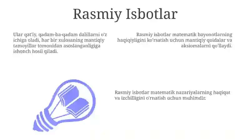 Mantiq asoslari 3