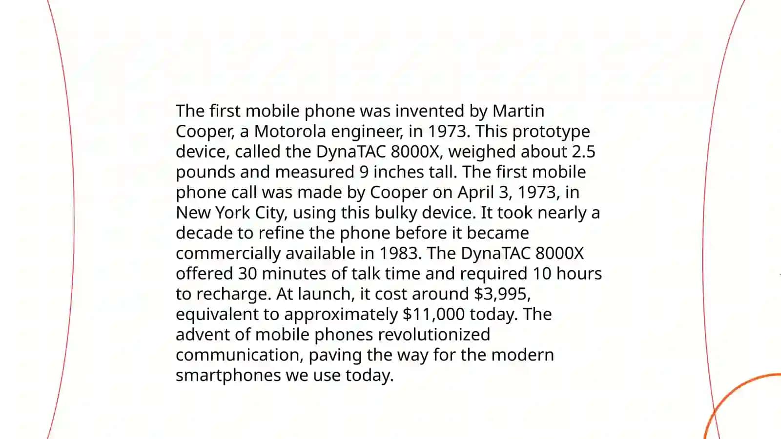 Telfon tarixi (Mobile phone history) 3