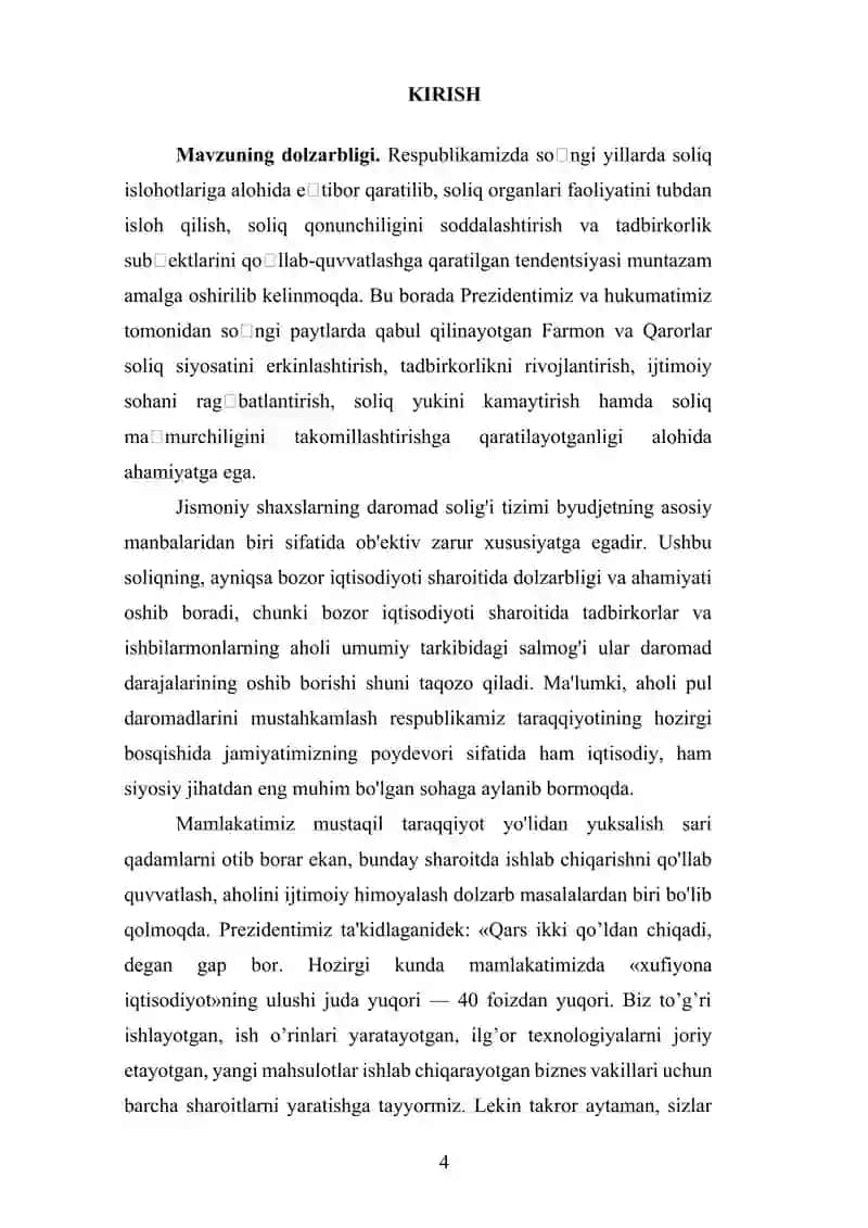 jismoniy shaxslardan olinadigan  daromad solig’ini hisoblash va undirish tartibi bilan bog’liq jarayonda vujudga keladigan iqtisodiy munosabatlar 3