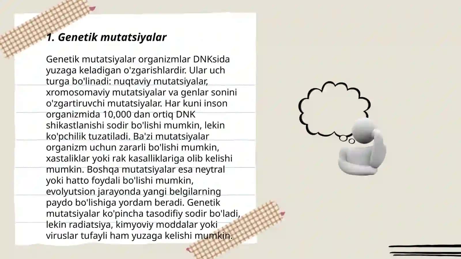 stoplazmatik irsiyatning moddiy asoslari 3