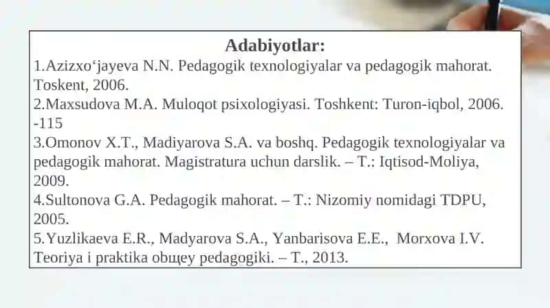 O‘qituvchi kasbiy faoliyatida muloqot madaniyatining shakllanishi 3