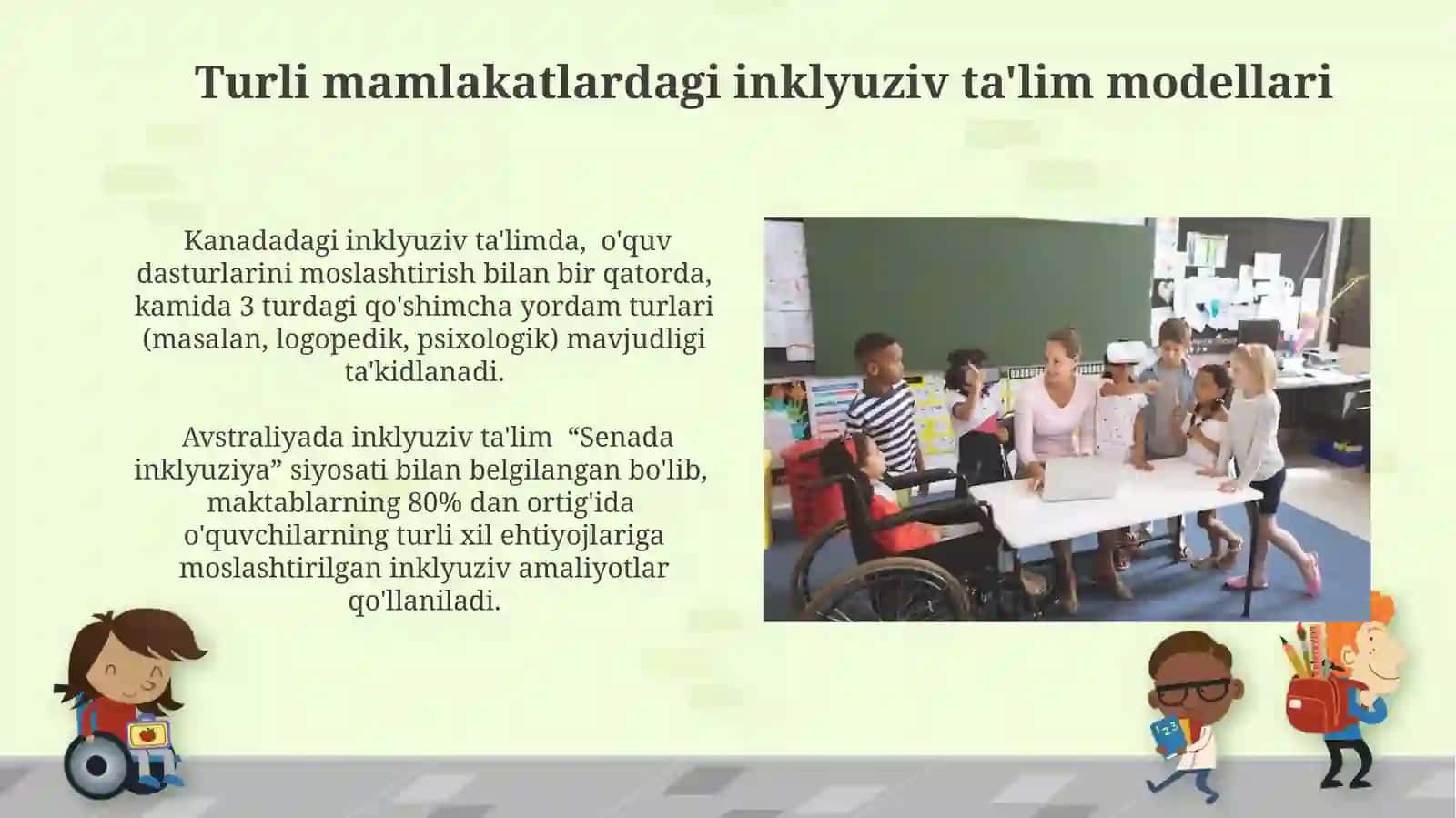 Inklyuziv taʼlimni rivojlanishidagi xalqaro tajribalar 3