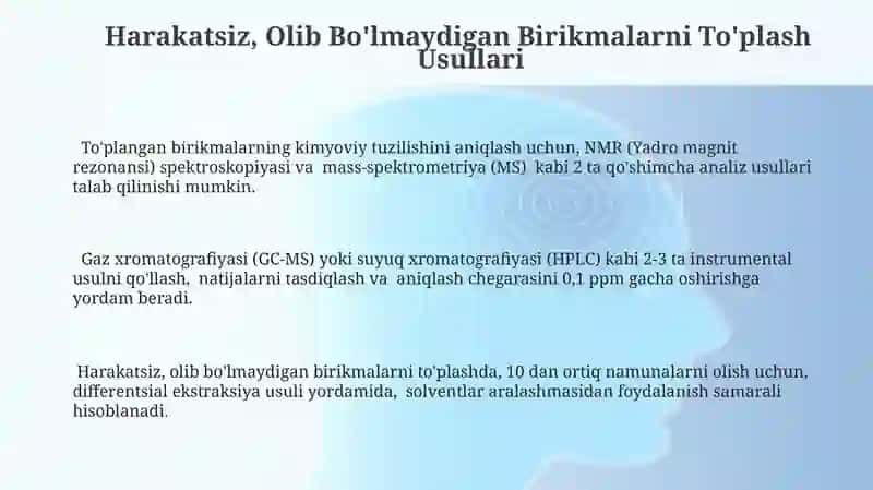 Harakatsiz, Olib Bo'lmaydigan Birikmalarni To'plash Usullari 3