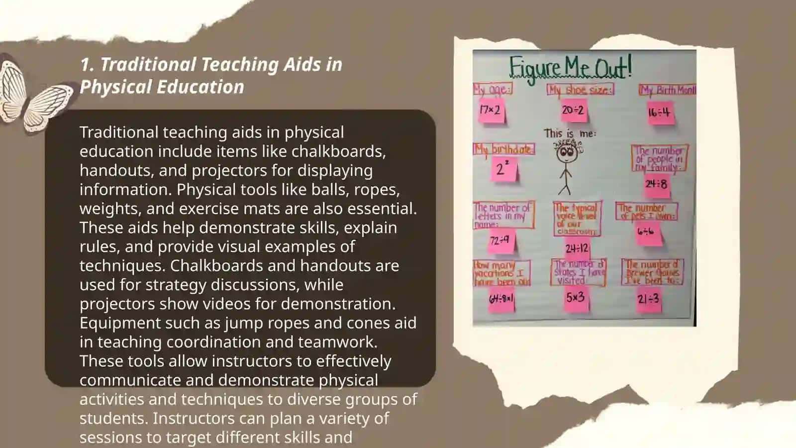 Traditional Teaching Aids in Physical Education 3