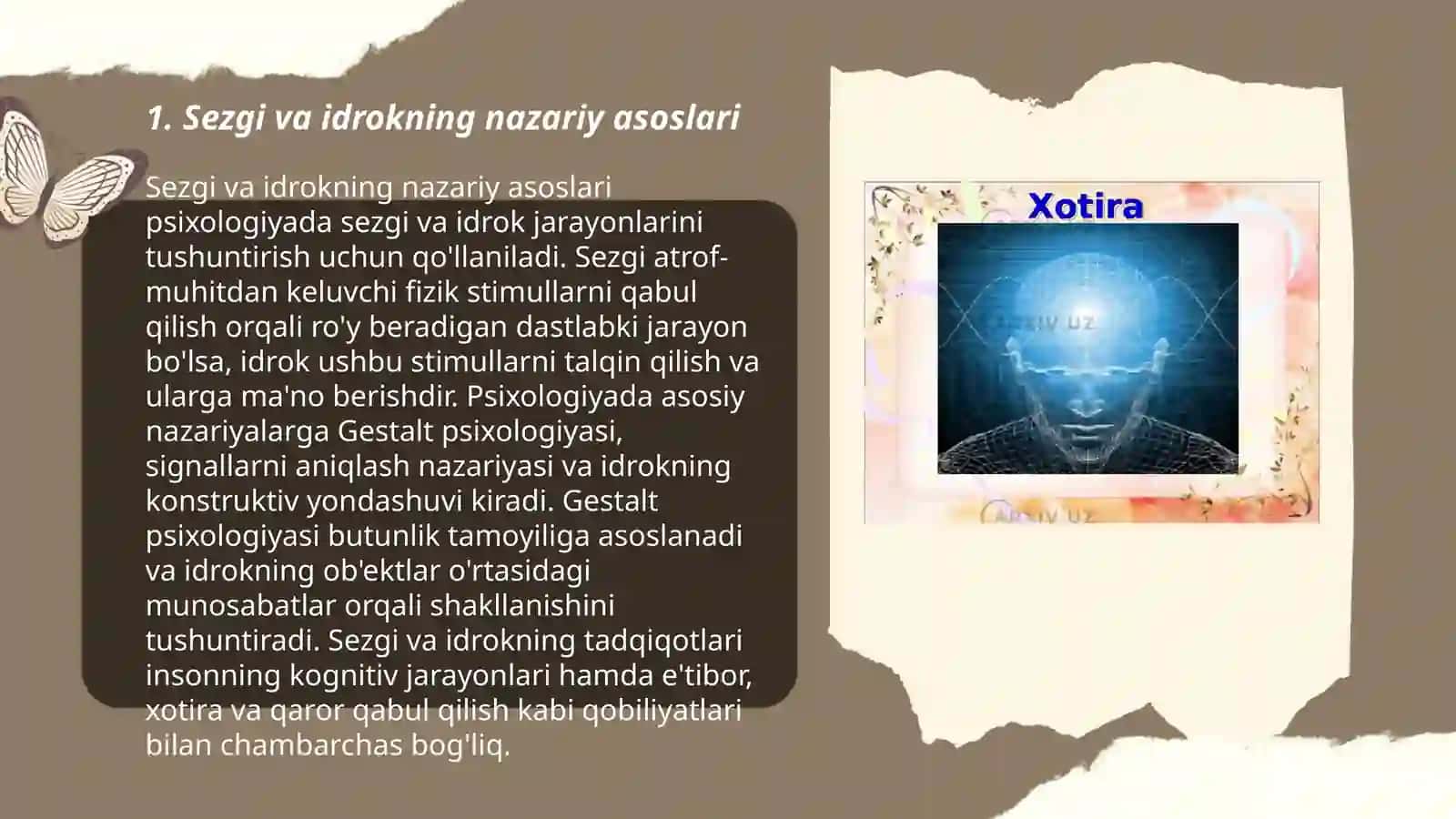 Sezgi va idrokning nazariy asoslari 3