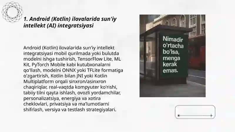 Al Kotlin. Java va Swift dasturlash tillarida ilovalar ishlab chiqish 3
