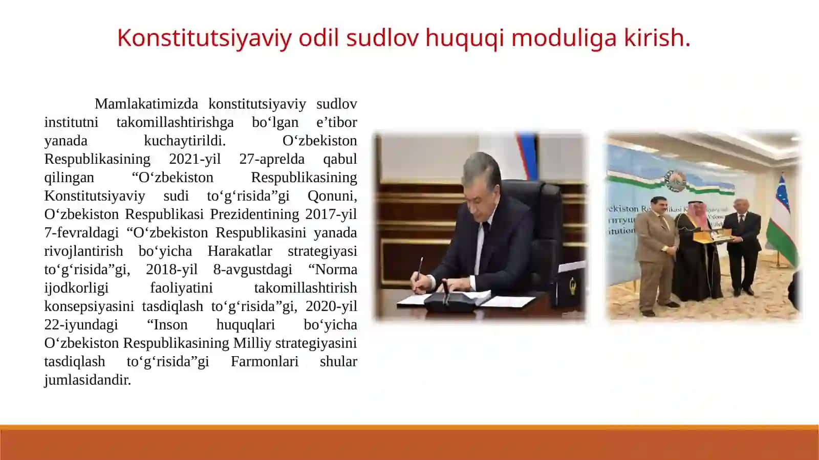 Konstitutsiyaviy sudlov tushunchasi, predmeti, maqsadi va vazifalari 3
